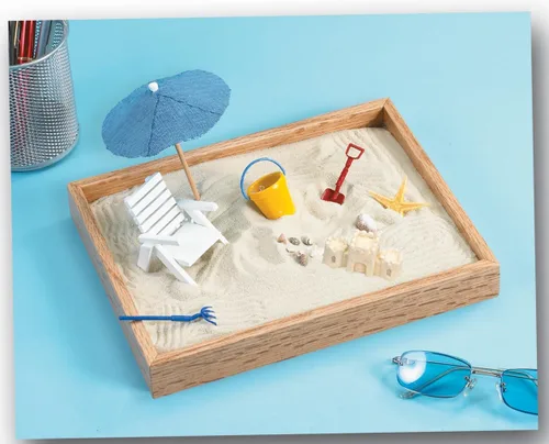 Miniatura 2 de Arenero de escritorio, "Un día en la playa