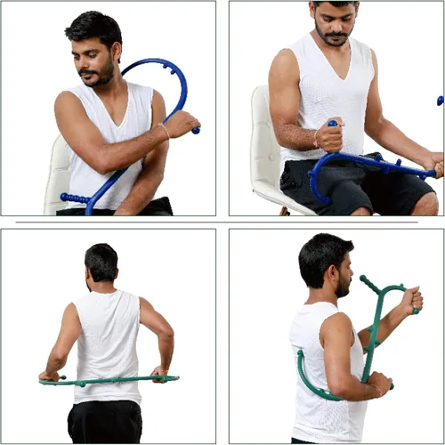 Miniatura 7 de 2 Pack de bastones de masaje para puntos de activación, caña para masaje de tejido profundo del cuerpo, caña manual para espalda, cuello, hombro