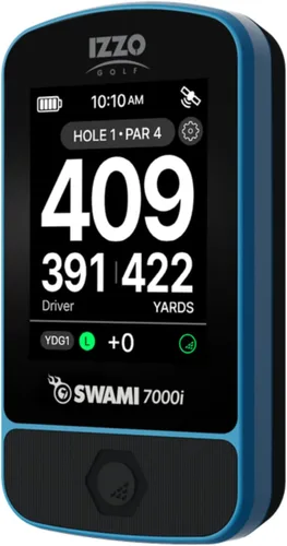 Miniatura 7 de Izzo Swami Golf GPS Rangefinder - Color Display & Scorekeeper Amarillo