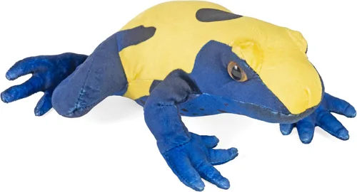 Wild Republic Citronella Dart Frog, Cuddlekins, animal de peluche, 12 pulgadas, regalo para niños, juguete de peluche, botellas de agua recicladas