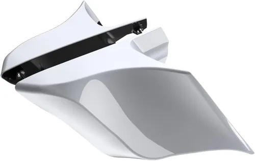 Miniatura 98 de Advanblack Barracuda - Cubiertas laterales estiradas plateadas (brillantes), paneles extendidos para Harley Touring Street Glide Road Glide Electra