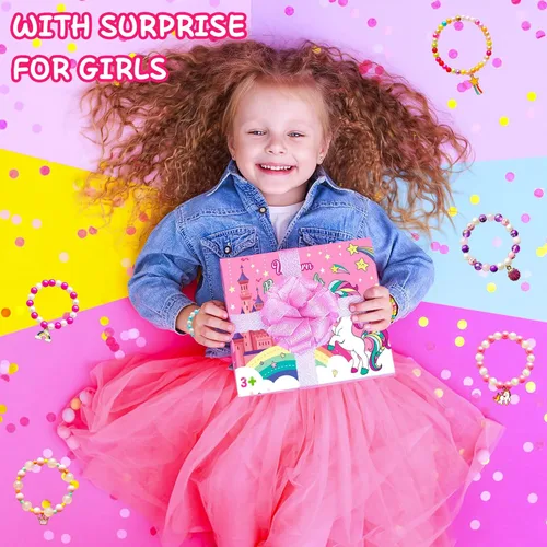 Miniatura 8 de Bombas de baño de unicornio con juguetes sorpresa en el interior para niños y niñas de 3, 4, 5, 6, 7, 8 años, regalo de cumpleaños para niñas
