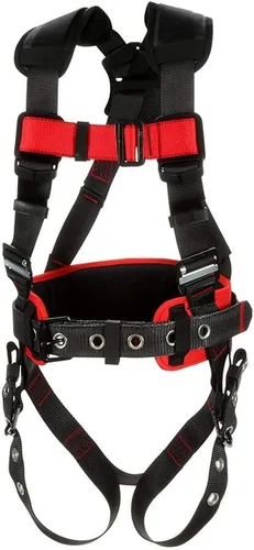 Miniatura 2 de 3M Protecta Construction Style Arnés 1161302, negro, XL, 1 Ea/estuche