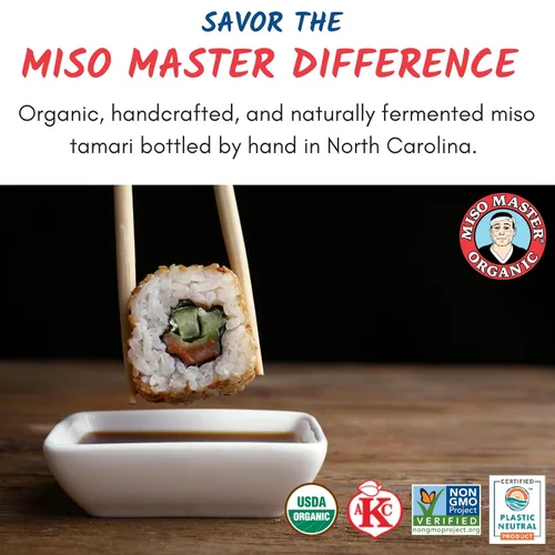 Miniatura 6 de Miso Master Organic Miso Tamari, 10 onzas