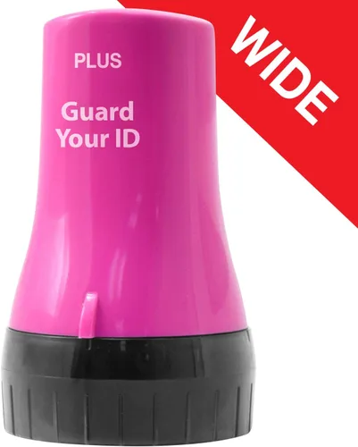 Rodillo Guard Your ID para proteger información. , Rosado ancho