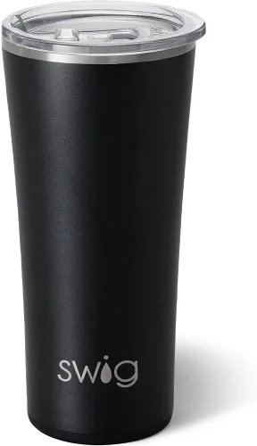 Miniatura 11 de Swig Life - Vaso aislante de 22 onzas, vaso de viaje para café con tapa, taza de viaje para café apta para portavasos, acero inoxidable (Aqua)