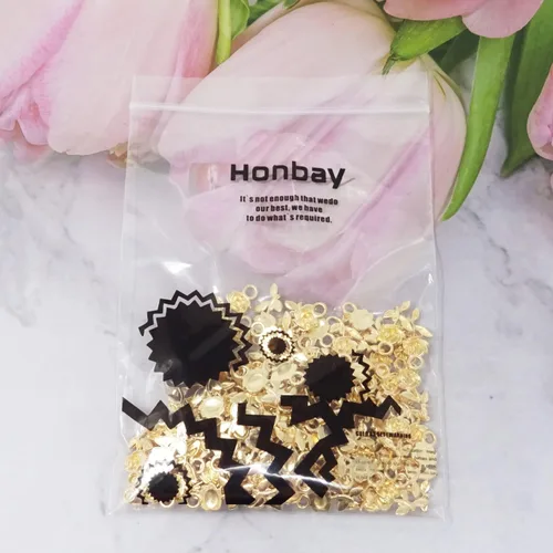 Miniatura 7 de Honbay 100 dijes de rosas de aleación para hacer joyas o manualidades