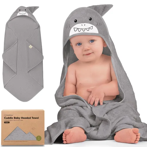 Miniatura 45 de KeaBabies Toalla de bebé con capucha para recién nacido, viscosa derivada de bambú, toallas de baño grandes con capucha para niños, niñas, niños