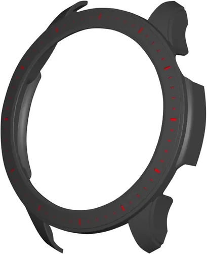 Miniatura 3 de Funda protectora para Amazfit GTR 4, a prueba de golpes, duradera, de policarbonato duro, accesorios para Amazfit GTR 4 Smartwatch (negro rojo)