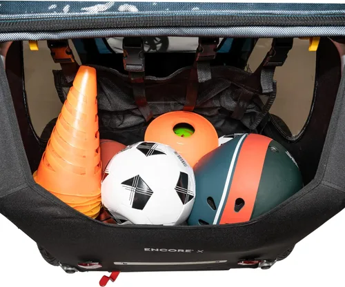 Miniatura 5 de Burley Encore X, remolque y cochecito para bicicleta para niños de 2 asientos