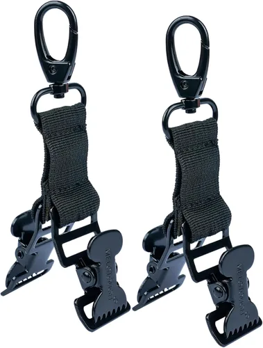 Miniatura 10 de KUNN Correa de guante de bombero, clips de soporte de guante de seguridad para el trabajo con clip de cocodrilo Naranja