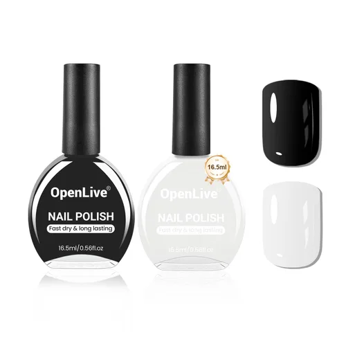 Miniatura 20 de OpenLive Kit de polvo de inmersión para uñas, kit de inicio de polvo de inmersión de uñas de 56 colores, secado rápido, para manicura de inmersión