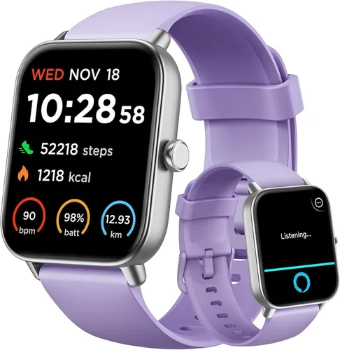 Miniatura 9 de Smart Watches for Men Women, 1.8" Screen Activity Tracker, Heart Rate/Sleep/SpO2 Monitor, Make/Answer Calls, IP68 Waterproof Smartwatch for iPhone &
