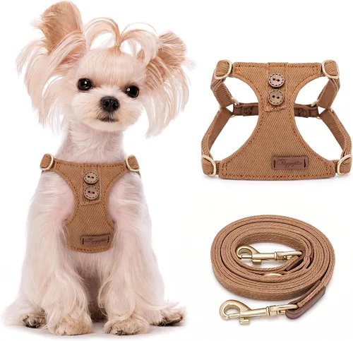 Miniatura 8 de Arnés para Perro, Arnés Sin Tirones para Perros y Conjunto de Correa Multifunción para Perros Medianos Caminata Fácil Diaria Chaleco Arnés