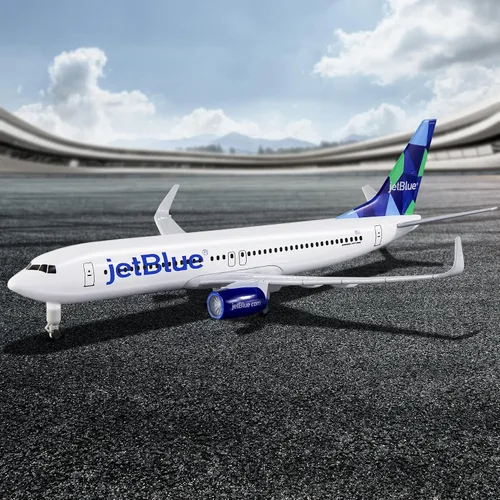 Miniatura 6 de 1:300 Escala Jetblue 737 Modelos de aviones Modelo de avión Fundido a troquel de aleación