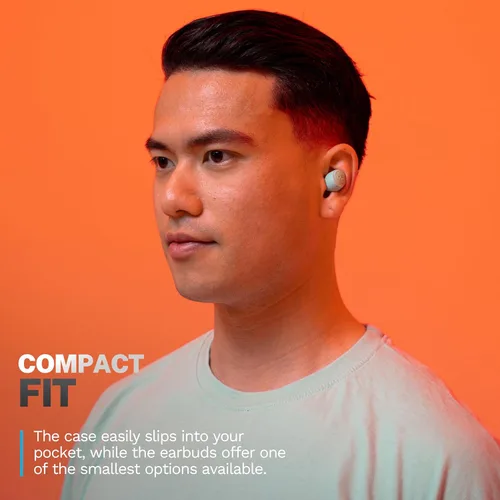 Miniatura 6 de JLab Go Air Pop+ Auriculares Verdaderamente Inalámbricos, Auriculares Intraaurales, Auriculares Bluetooth, 35H de Tiempo de Reproducción, Menta