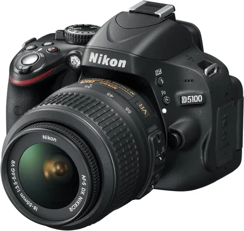 Miniatura 3 de Nikon D5100 cámara réflex digital de 16.2 megapixeles y lente VR de 18-55 mm