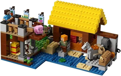 Miniatura 2 de LEGO Minecraft: La granja 21144. Juego de construcción (549 piezas)