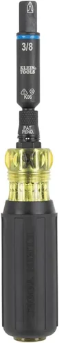 Miniatura 6 de Klein Tools 32528HD KNECT Destornillador de Impacto 10 en 1, Destornillador Multi-Puntas/Destornillador de Tuercas con Dados Basculantes de Pozo