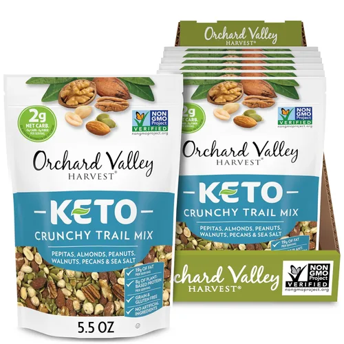 Miniatura 8 de Orchard Valley Harvest - Mezcla antioxidante, bolsas de 1 onza (paquete de 15), almendras, arándanos, arándanos, anacardos y pepitas, sin OMG, sin