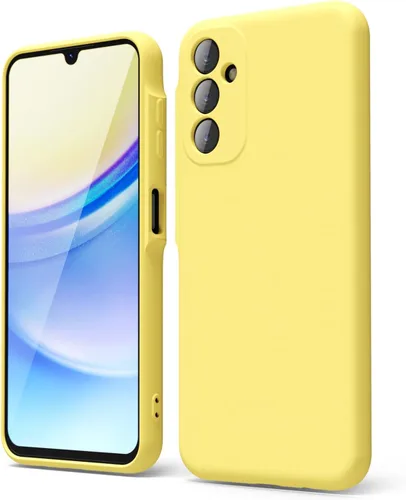 Miniatura 278 de oakxco Funda para teléfono Samsung Galaxy A12 con agarre de silicona líquida, linda delgada fina suave cubierta de gel de goma TPU lisa para mujeres