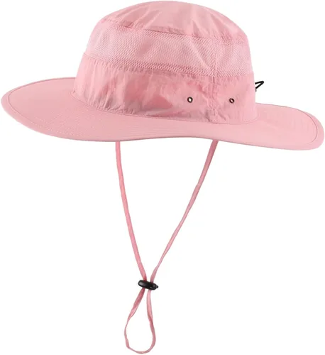 Miniatura 15 de Home Prefer Sombrero de sol UPF 50+ para hombre, ala ancha, protección UV, sombrero para hombre y mujer, playa, safari, jardinería, golf, pesca