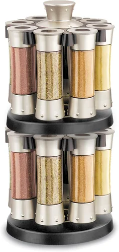 Miniatura 18 de KitchenArt 57010 Select-A-Spice Carrusel de medición automática serie profesional, satinado