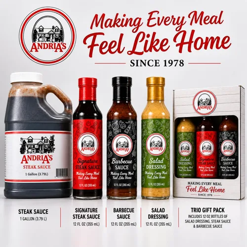 Miniatura 6 de Andria's Signature Steak Sauce (paquete de 2)