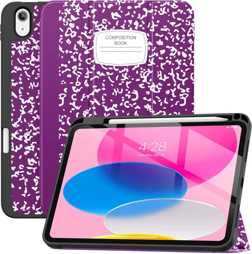 Soke Funda para iPad (A16) 11ª Generación 2025 de 11 Pulgadas, iPad 10ª Generación de 10.9 Pulgadas (2022) con Soporte para Lápiz, [A Prueba de