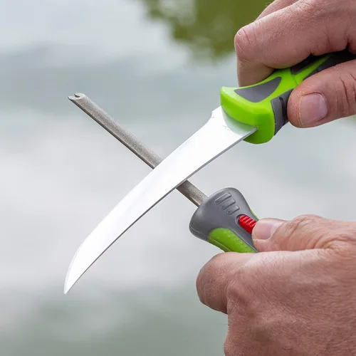 Miniatura 8 de SMITH'S MR. Crappie 51195 - Afilador de anzuelos y púas, color verde
