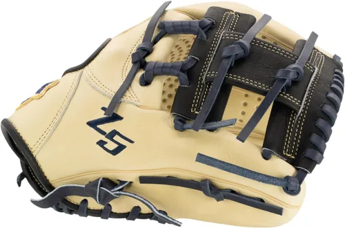 Miniatura 38 de SSK Z5 Craftsman Guante de béisbol para infield – 11.25” - 11.5” - 11.75” - 12” – Lanzamiento con mano derecha y izquierda Rojo/Verde Kelly/Blanco