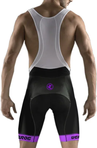 Miniatura 40 de UGLY FROG Designs - Pantalones cortos de ciclismo con pantalones cortos con peto, pantalones cortos de ciclismo Pro/BIP, acolchado 3D Coolmax