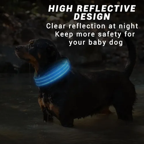 Miniatura 4 de Collar táctico para perro, collar ajustable de nailon reflectante para perro con mango de control, hebilla de metal resistente para perros medianos