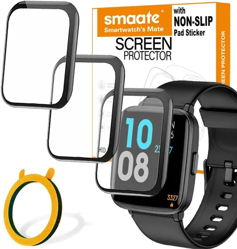 Protector de pantalla 3D compatible con reloj inteligente ID205L de 1.3 pulgadas, e ID205 ID205U ID205G Veryfitpro LIVIKEY 1.3 pulgadas, paquete de