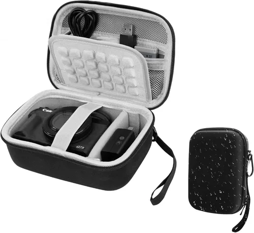 Miniatura 9 de EMART Funda para cámara digital, bolsa pequeña para cámara (tamaño de cámara <6 x 4 x 0.9 pulgadas) para VAHOIALD FHD 1080P/KODAK PIXPRO