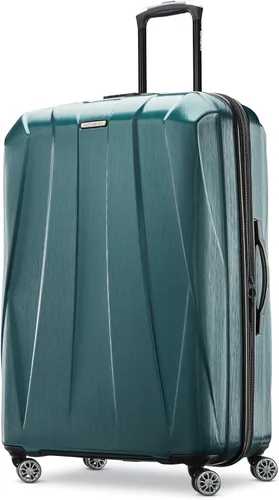 Miniatura 45 de Samsonite Centric 2 Set de maletas rígidas expandibles con ruedas giratorias dobles, Azul Caribe, Juego de 2 piezas (equipaje de mano/grande)