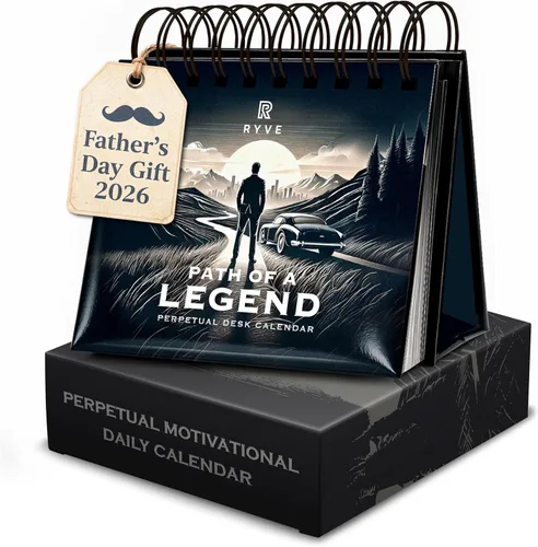 Miniatura 12 de RYVE Calendario Motivacional - Calendario de Hojas Diarias con Frases Inspiradoras - Regalos Motivacionales y Regalos Inspiradores para Mujeres