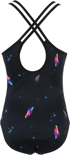 Miniatura 46 de MODAFANS Leotardos de gimnasia para niñas brillantes para bailar ballet, pantalones cortos con espalda cruzada