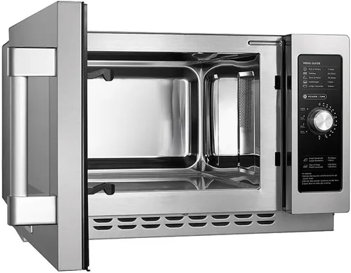 Miniatura 4 de Midea Equipment 1034N0A - Horno de microondas comercial para encimera con dial, 1000 W, acero inoxidable, 1.2 pies cúbicos