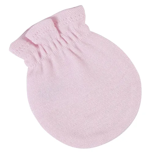 Miniatura 3 de Gerber Paquete de 8 y 12 manoplas antiarañazos para niñas, Rosa claro