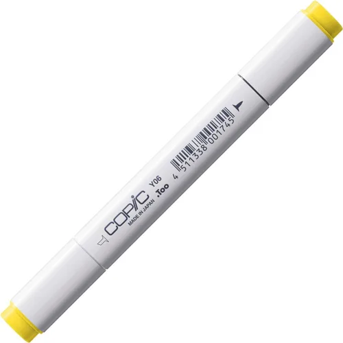 Copic Marcador con punta reemplazable, Y06-Copic, Amarillo