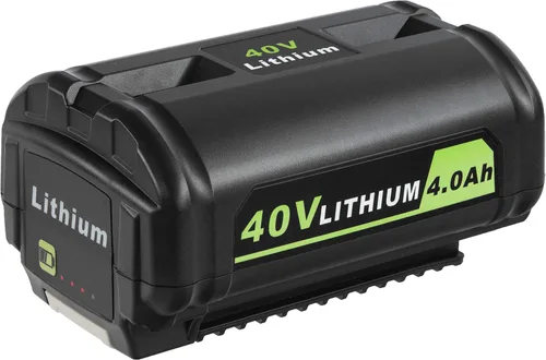 Batería de repuesto de alta capacidad de 4.0Ah para batería Ryobi de 40 V - Vida útil prolongada y rendimiento confiable