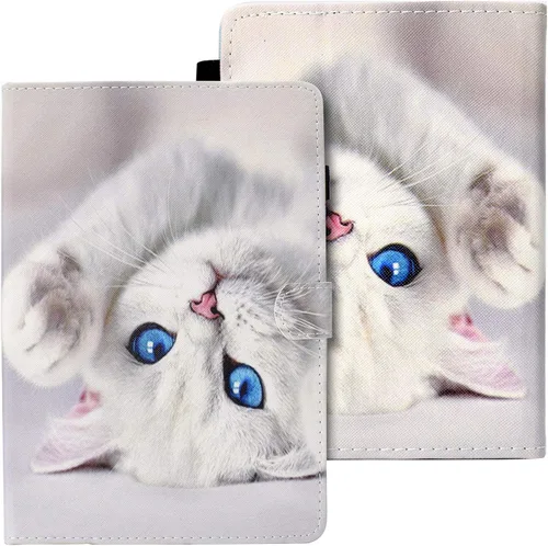 Miniatura 13 de Funda delgada de 6 pulgadas para Kindle Paperwhite (10ª generación, versión 2018) – Funda de piel sintética para tarjetas y ranuras para efectivo