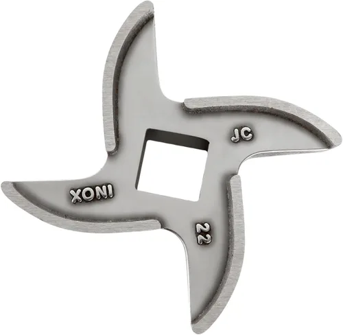 Miniatura 5 de 3 piezas, cuchillas para picar carne #22, repuesto de cortador de cuchillos de acero inoxidable, ideal para molinillos, picadoras y más