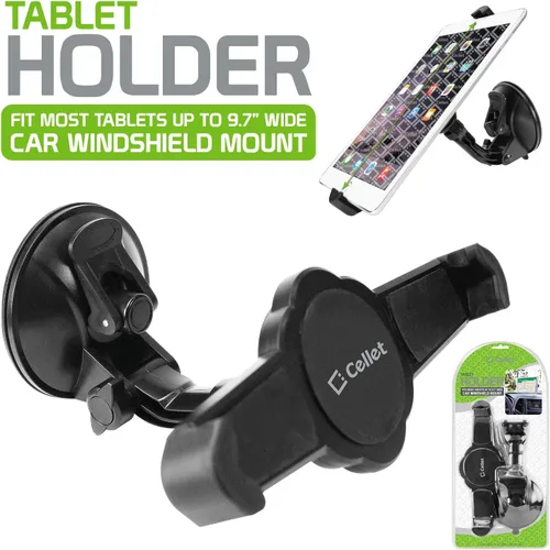 Miniatura 7 de Soporte para tablet, tablero, parabrisas con ventosa extra grande para iPad Pro iPad mini Air Samsung Galaxy Tab 8 7 6 Amazon Fire HD, soporta