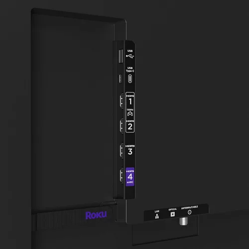 Miniatura 13 de Roku Smart TV 2025 – Serie Pro de 55 pulgadas, TV Mini-LED – RokuTV con Control Remoto por Voz Retroiluminado Pro – Televisión 4K QLED de Pantalla