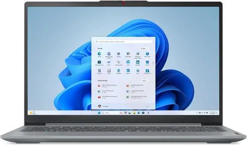 Lenovo IdeaPad Slim 3i - Laptop FHD de 15.6 pulgadas, procesador Intel N100, RAM DDR5 de 4 GB, 128 SSD, WiFi 6, Windows 11 Home en modo S, gris