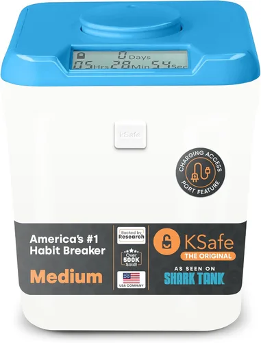 Miniatura 13 de Kitchen Safe: El Recipiente con Bloqueo por Tiempo, Cárcel para Celular, Caja de Bloqueo para Medicamentos, Rompe Malos Hábitos, Deja de Fumar, Deja