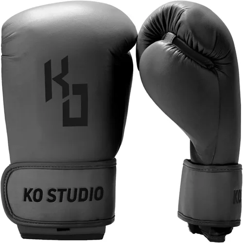 Miniatura 6 de KOSTUDIO Guantes de boxeo para hombres y mujeres - Guantes de cuero para saco pesado, saco de boxeo, Muay Thai, MMA, kickboxing, entrenamiento
