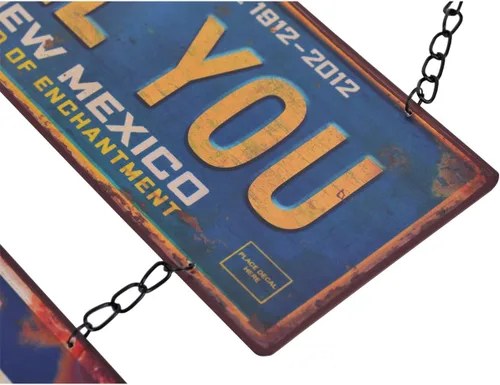 Miniatura 5 de NIKKY HOME Placa colgante de metal con texto en inglés «All You Need is Love» para decoración de habitación de los años 70, 12.01 x 0.2 x 23.82